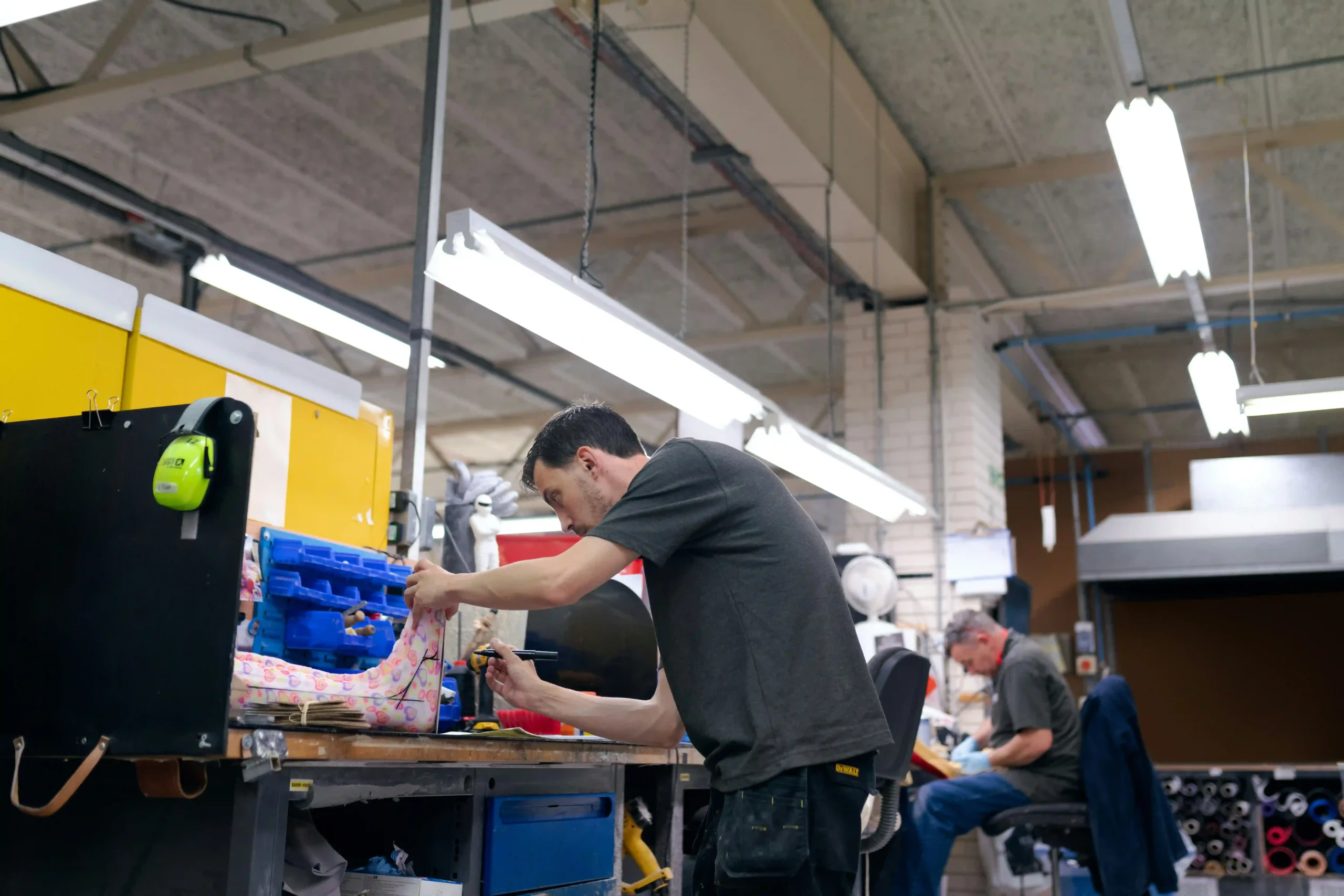 Engineer in the production of adhesives