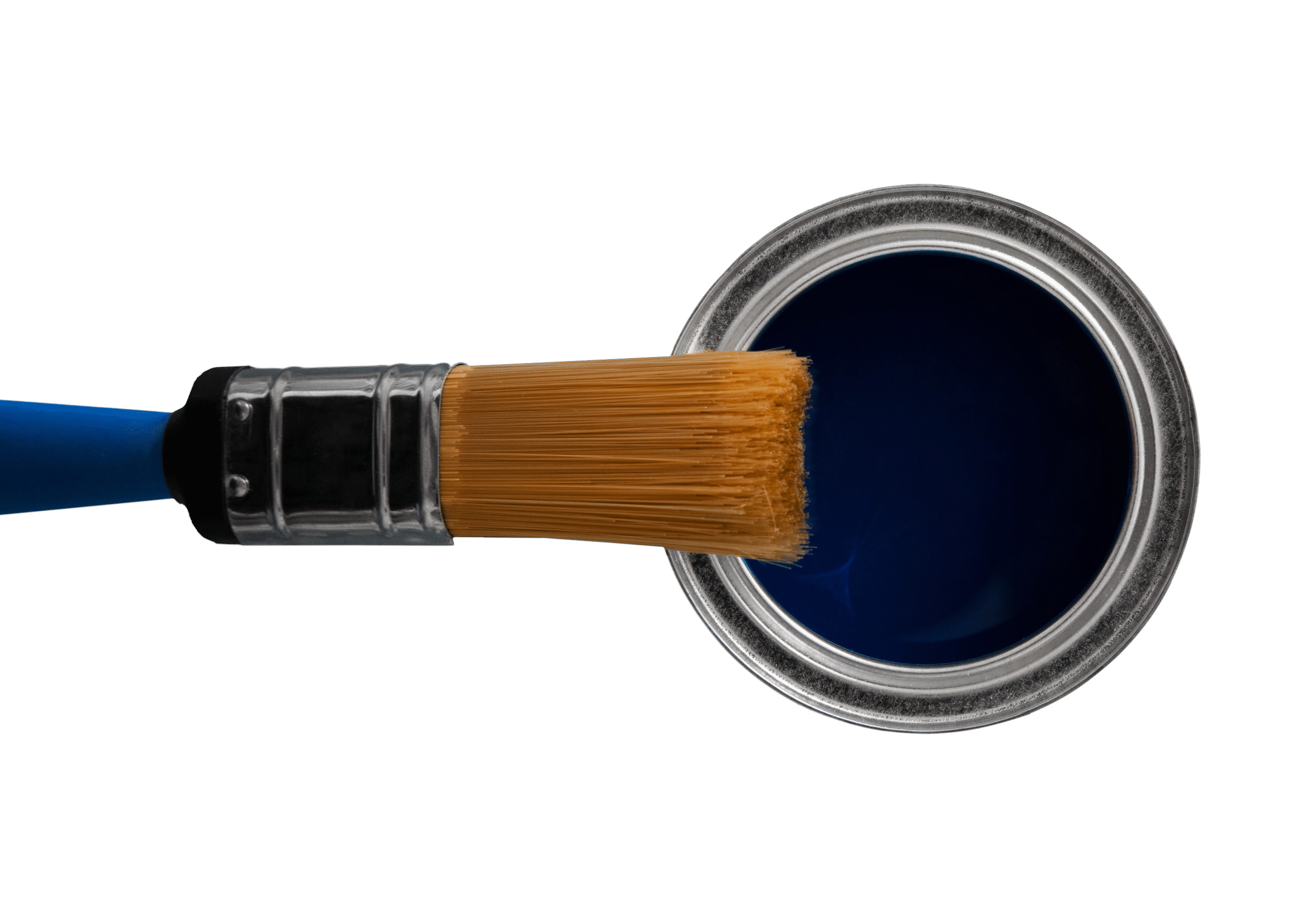 brush with adhesive