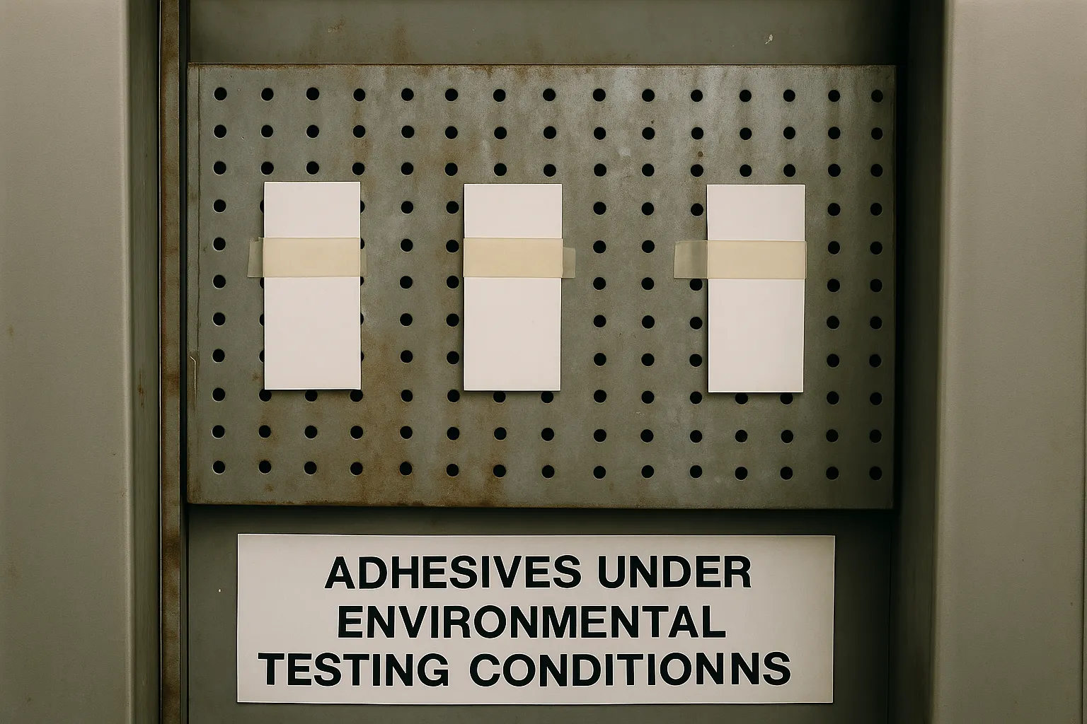 environmantal testing for adhesive