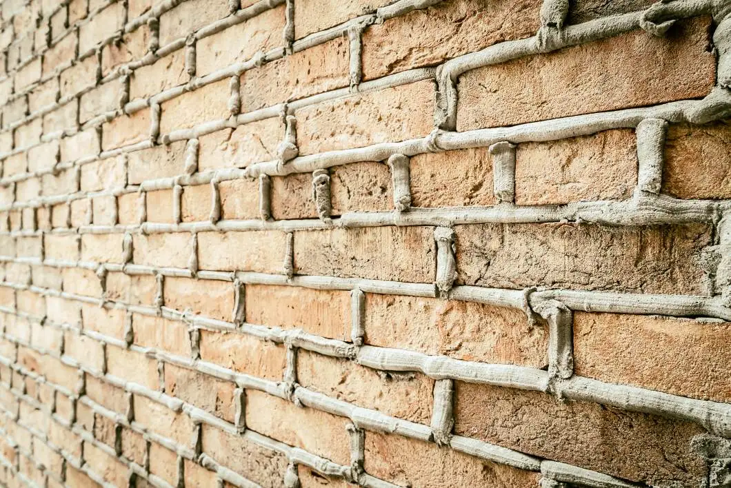 old vintage brick wall background