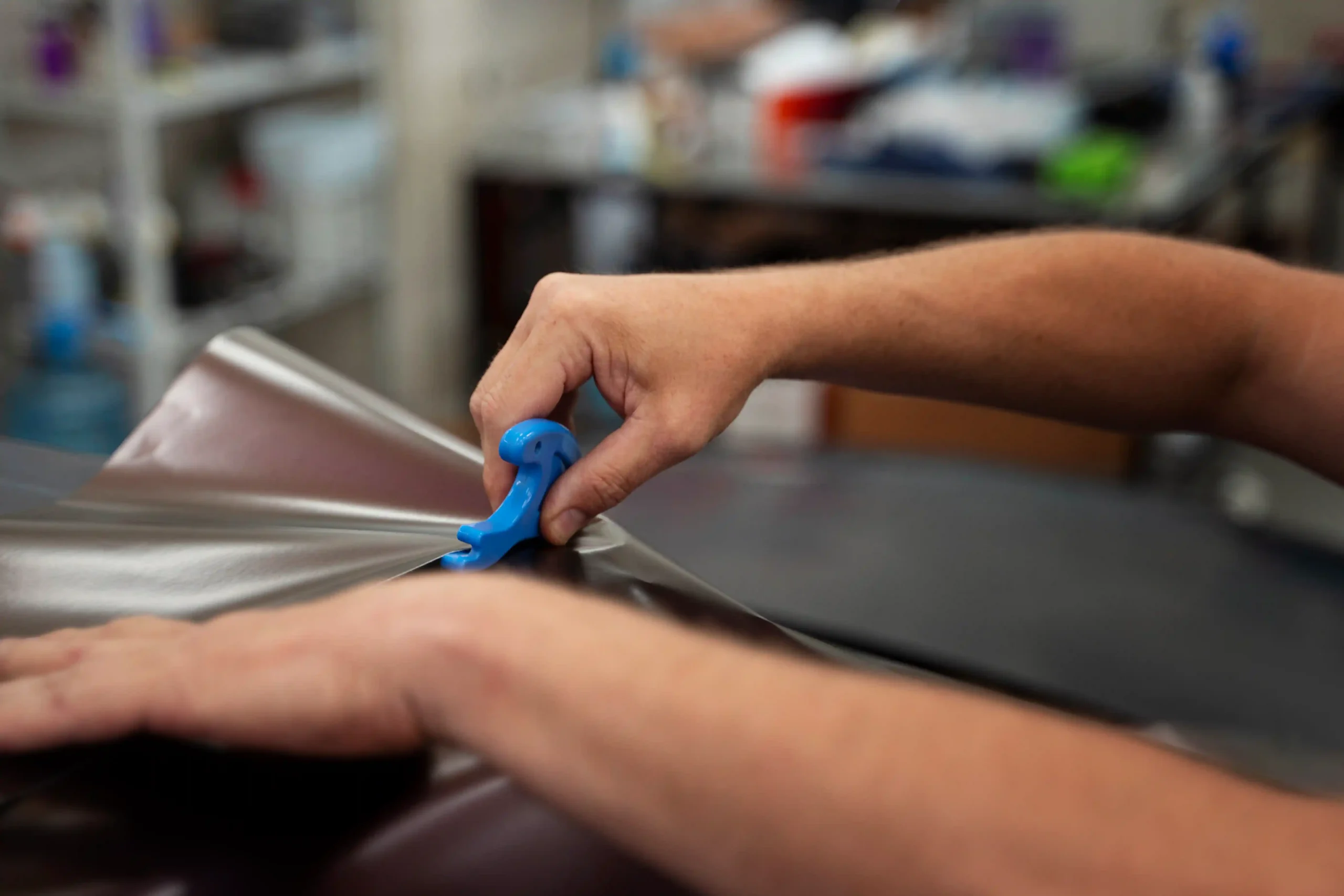 application of adhesives