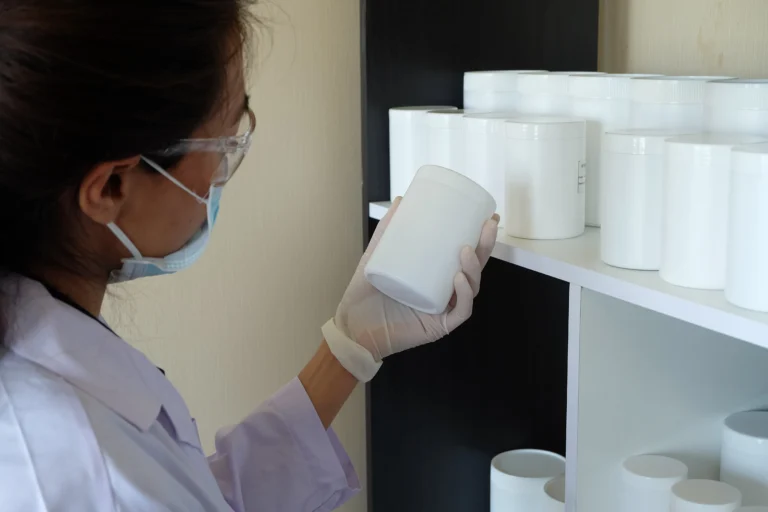 researching laboratory